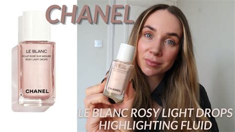 chanel rosy light drops dupe|chanel le blanc rosy light.